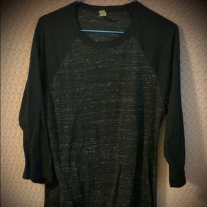 Dark Grey Heathered Shirt